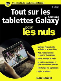 Tout sur les tablettes Samsung Galaxy pour les nuls (2e édition)