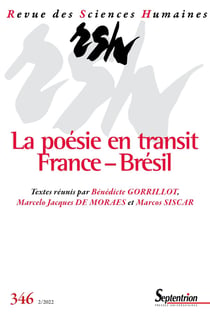 Revue des Sciences Humaines n.346 : la poésie en transit : France - Brésil