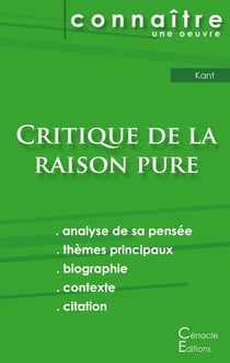 Fiche de lecture critique de la raison pure de Kant