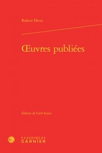 Oeuvres publiées