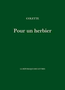 Pour un herbier