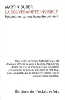 La souveraineté invisible : perspectives sur une humanite qui vient