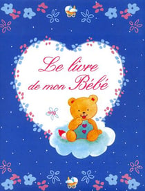 Album de naissance bleu