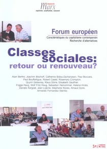Classes sociales retour ou renouveau ?