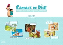 Cadeaux de Dieu : chevalet illustré