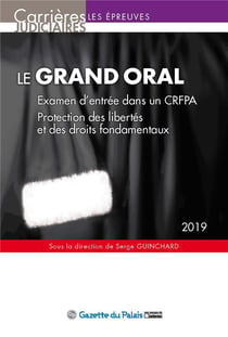 Le grand oral (édition 2019)