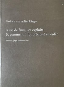 La Vie de Faust
