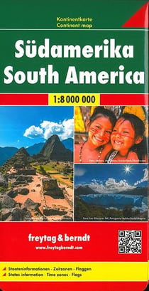 Kontinentkarte : Amérique du sud