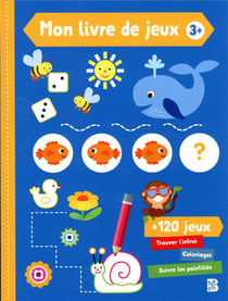 Mon livre de jeux 3+