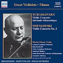 Tchaikovski & Wieniawski : Concertos Pour Violon