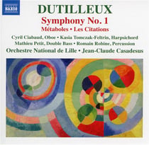 Symphony no. 1 - métaboles - les citations