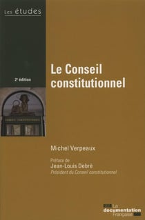 Le conseil constitutionnel - Eetudes de la df n 5400-01