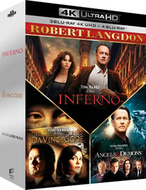 Robert Langdon - Da Vinci Code + Anges & démons + Inferno
