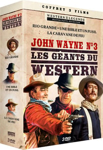 John Wayne n°3 - Les Génts du Western : Rio Grande + Une bible et un fusil + La Caravane de feu