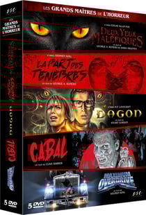Les Grands maîtres de l'horreur - Coffret : Deux yeux maléfiques + La Part des ténèbres + Dagon + Cabal + Maximum Overdrive