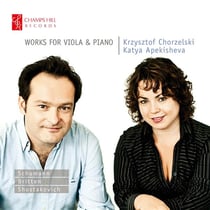 Britten - Schumann - Chostakovitch : Oeuvres pour alto et piano