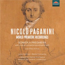 Sonata A Preghiera With Original Orchestral Accompaniment & Other Rarities