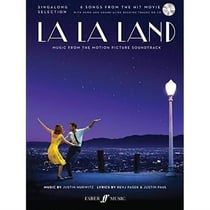 La la land singalong selection (voice, piano with audio cd)