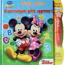 La maison de mickey - à vos marques, prêts, apprenez ! stylo quiz
