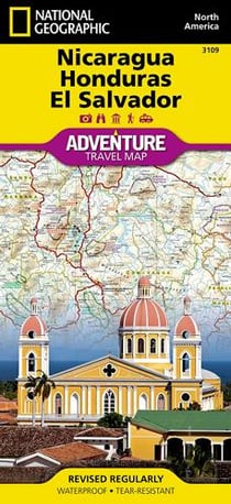 NICARAGUA/HONDURAS/EL SALVADOR 1/710.000