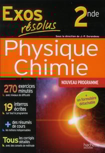 Exos résolus - physique-chimie - 2nde