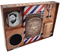 Barber kit : barbe et moustache, pour une taille au poil