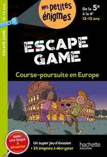 Escape game - de la 5e à la 4e - course-poursuite en Europe