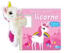 Mon livre peluche licorne