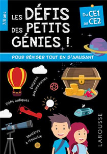 Les défis des petits génies ! : du CE1 au CE2