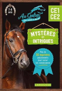 Mystères et intrigues Au Galop du CE1 au CE2