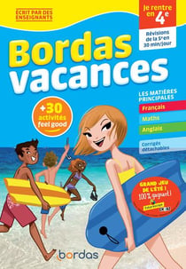 Bordas vacances : les matières principales : je rentre en 4e (édition 2021)
