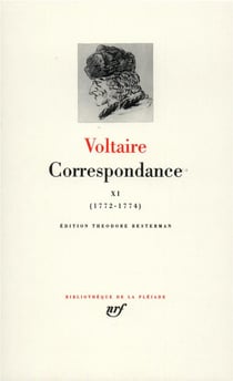 Correspondance Tome 11 - juillet 1772 - décembre 1774