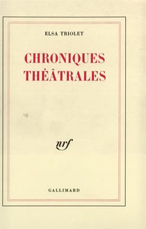 Chroniques theatrales - les lettres francaises (1948-1951)