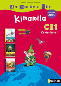 Kimamila - série rouge - français - CE1 - cahier-livre Tome 1 (édition 2016)