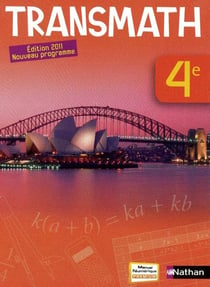 Transmath - mathématiques - 4ème - livre de l'élève (édition 2011)