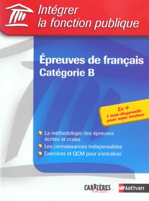 Épreuves de français - catégorie B (édition 2003)