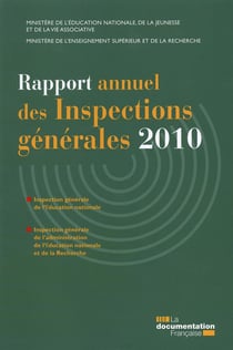 Rapport annuel des inspections generales 2010 - igen, igaenr