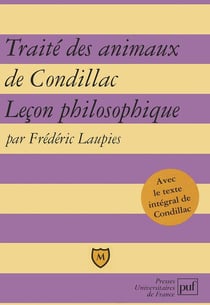 Traité des animaux de Condillac - leçon philosophique
