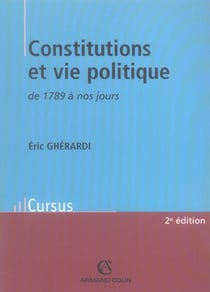 Constitutions et vie politique de 1789 à nos jours