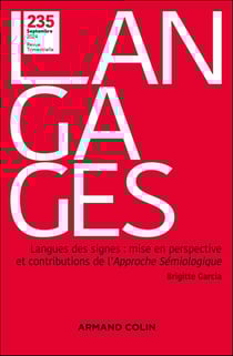 Revue langages n.235 : Langues des signes : mise en perspective et contributions de l'Approche Sémiologique