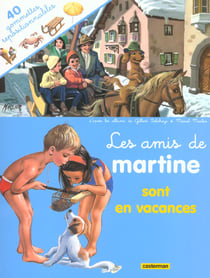 Amis de martine sont en vacances (gommettes) (les)