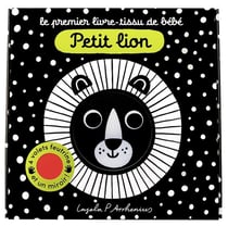 Le premier livre tissu de Bébé : Petit lion