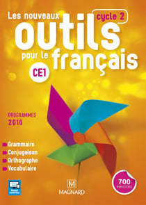 Les nouveaux outils pour le français : cycle 2 - CE1 - grammaire, conjugaison, orthographe, vocabulaire (programmes 2016)