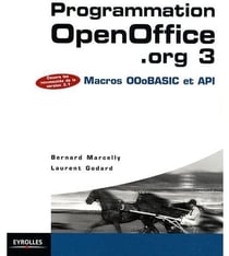 Programmation openoffice.org 3 - macros ooobasic et api