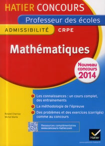 Mathématiques t.1 - épreuve d'admissibilité - crpe professeur des écoles - concours 2014