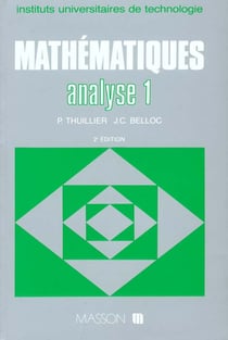 Maths analyse 1 iut