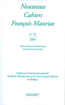 Nouveaux cahiers François Mauriac Tome 13