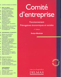 Comite d'entreprise - fonctionnement, prerogatives economiques et sociales