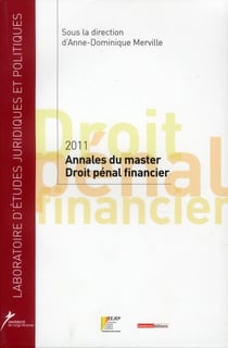 Annales du master 2 droit pénal financier 2012