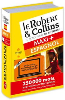 Robert & Collins Maxi+ espagnol + carte téléchargement NC